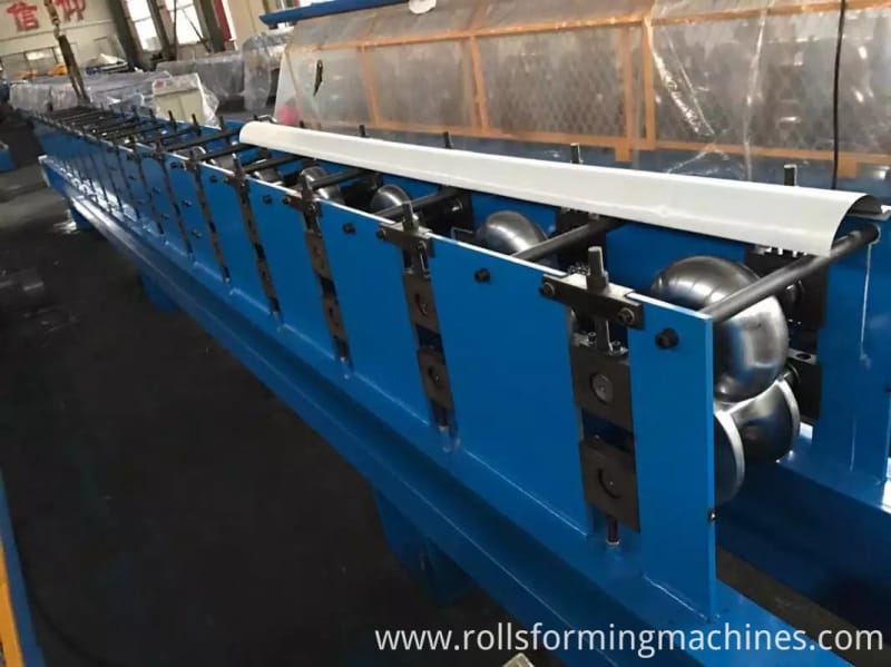 rain gutter steel roll forming machine