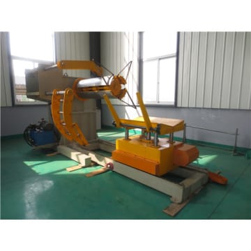 10T Hydraulic Steel Coil Decoiler For Sale
