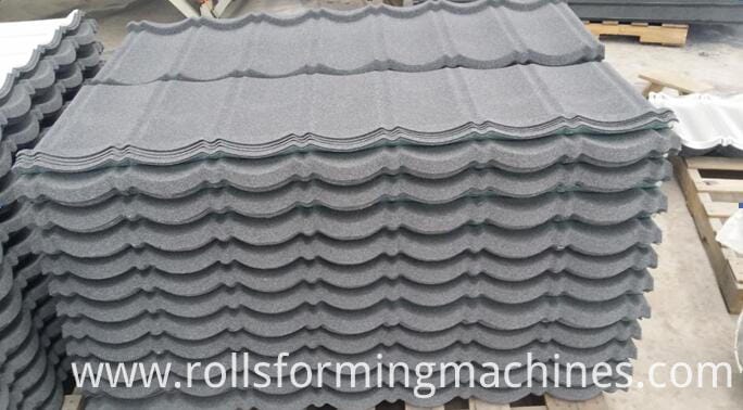 Metro Roman Roof Tiles machine stone coated tile production line 