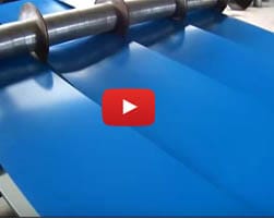 Automatic metal sheet slitting line with recoiler, supporting 0.5mm - 2.0mm thickness 