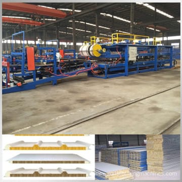 EPS Rock wool Composite board production line
