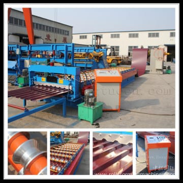 Hydraulic Ibr Roof Panel Roll Forming Machine